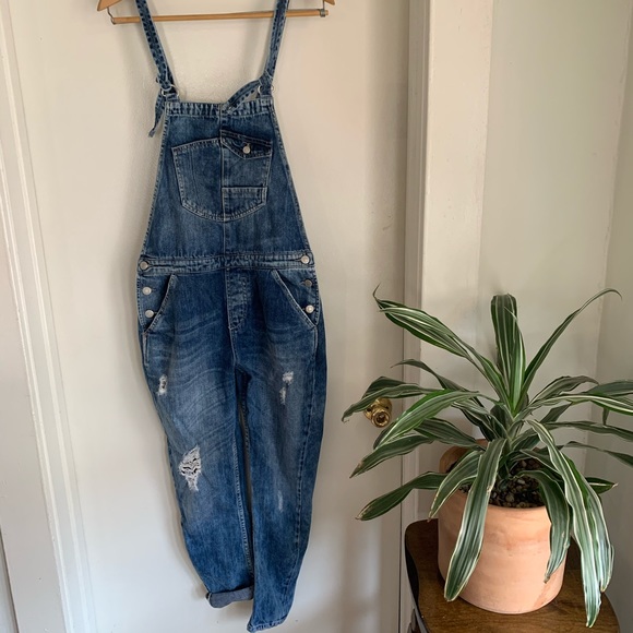 Zara Denim - Zara TRF Denim Overalls